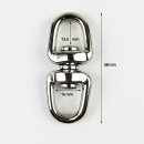 Ausverkauf Doppelwirbel 13,5 x 14 mm, 58 mm lang,...