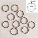 Ausverkauf O-Ringe 10 Stück 30 x 3,0 mm Edelstahl