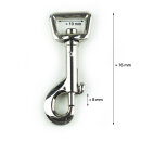 Ausverkauf Karabinerhaken Trapez 3/4" 19 x 76 mm mit...