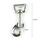Ausverkauf Karabinerhaken Trapez 3/4" 19 x 64 mm mit...