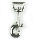 Ausverkauf Karabinerhaken 3/4" 19 x 83 mm mit Wirbel...