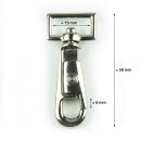 Ausverkauf Karabinerhaken 3/4" 19 x 59 mm mit Wirbel...