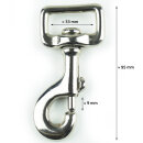 Ausverkauf Karabinerhaken 1-1/4" 33 x 95 mm mit...