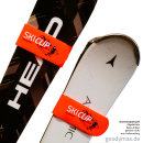 1 Paar Goodymax® Skihalter Ski Clip für Abfahrts-Ski Neon-Orange